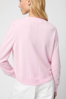 FWSS Classic Wool Cardigan Ballet Pink