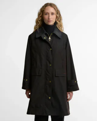 BARBOUR Agatha Wax Jacket Rustic/Shadow Classic