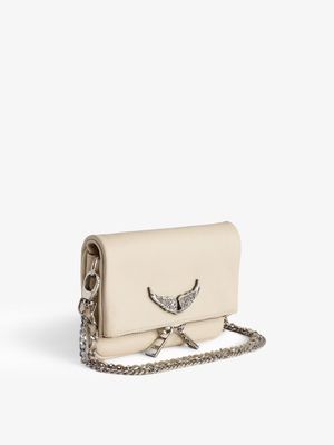 ZADIG & VOLTAIRE Swing Your Wings Rock Nano Clutch CUSTOMISABLE 