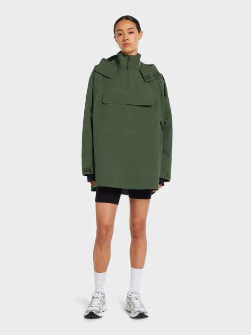 Hovedbilde BLÆST Voss poncho GRØNN