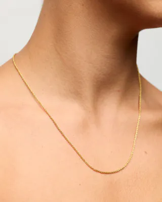BY TIMO The Thin Necklace Gold