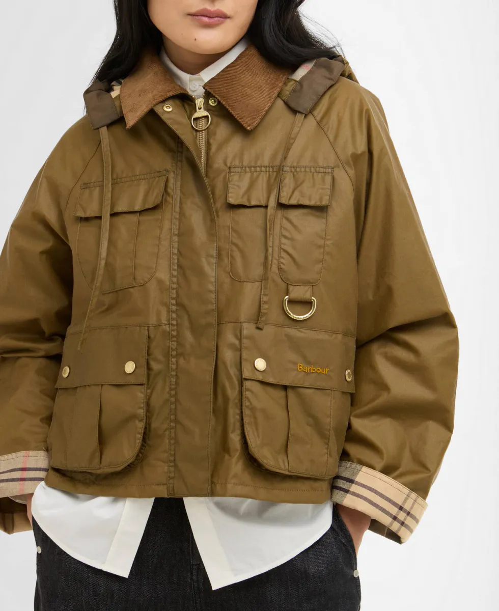 BARBOUR Lisa Wax Sand 