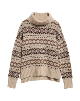 BARBOUR Helen Knitted Jumper Birch Multi 
