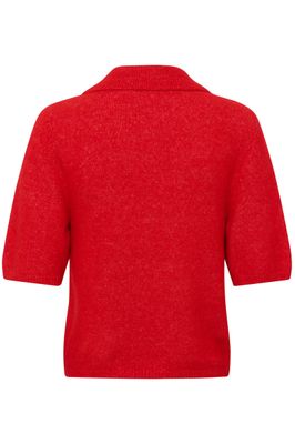 GESTUZ GZalpha Pullover Postbox Mélange
