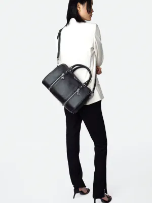ZADIG & VOLTAIRE SUNNY MEDIUM GRAINED LEATHER 