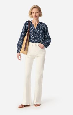 VANESSA BRUNO GEDEON BLOUSE BLACK/NAVY