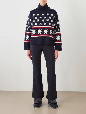 WE NORWEGIANS EMU x WN Sweater Navy 