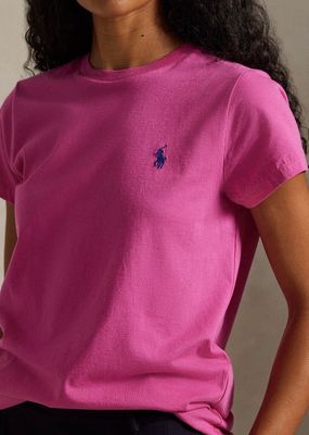 RALPH LAUREN CLASSIC FIT T-SHIRT - ROSA 