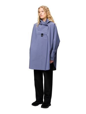 BLÆST Bergen poncho NIGHTSHADOW