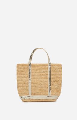 RAFFIA M CABAS TOTE HAND CARRY BAG