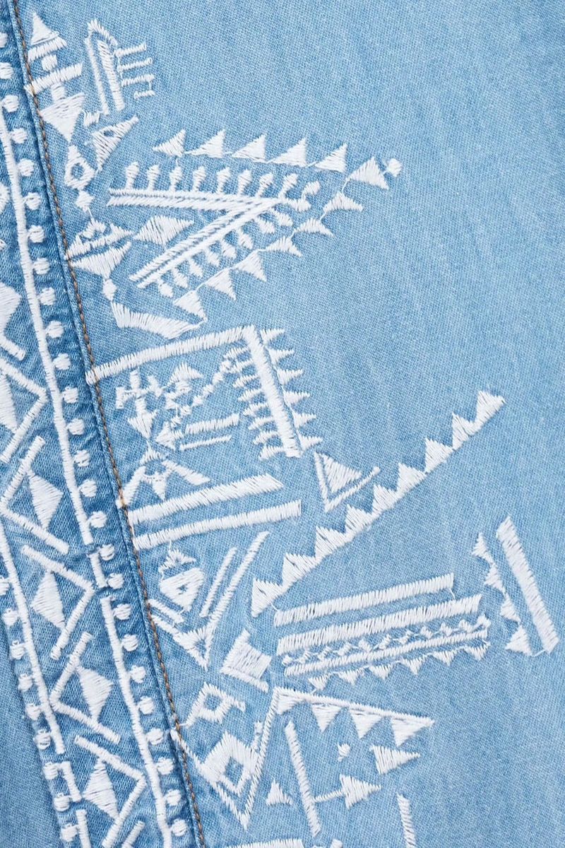 BA&SH Bluse - Laura Light Used Blue