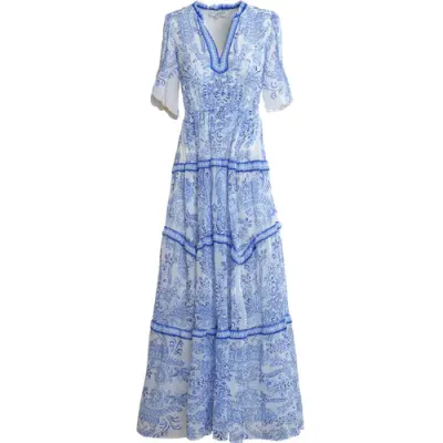 HALE BOB Buttercup Dress blue