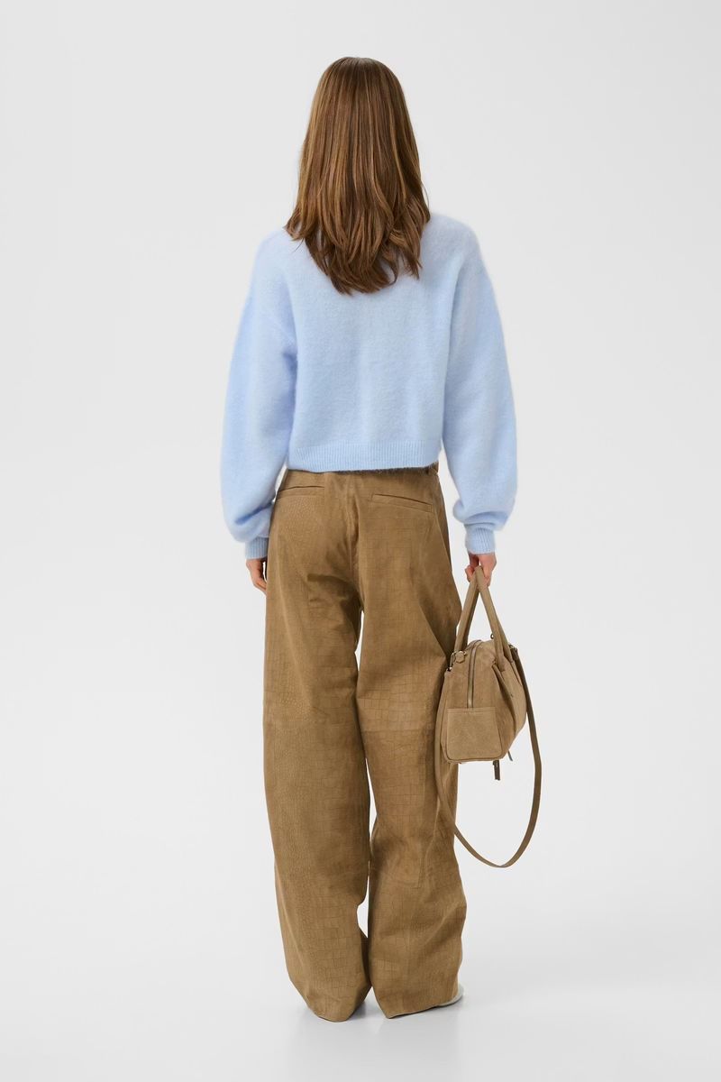 GESTUZ GZ DEBBIE SHORT CARDIGAN Blue Finch Mélange