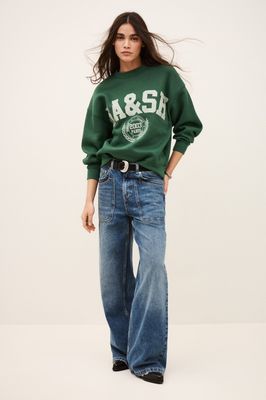BA&SH FENJA Sweatshirt GREEN