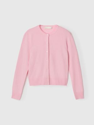 FWSS Classic Wool Cardigan Ballet Pink
