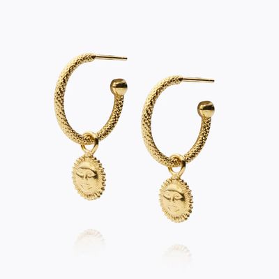 CAROLINE SVEDBOM APOLLO LOOPS GOLD 