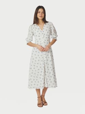 NEO NOIR VALLEY FLOWING DRESS  