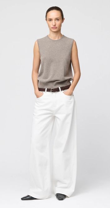 Hovedbilde FWSS Classic Wool Tank Stone 