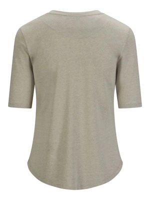 ELLA & IL Karina Cotton Blend Tee SAND