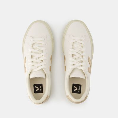 VEJA Campo CF Leather Extra White Platine