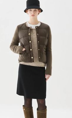 BUSNEL Iva Down Jacket Brown 