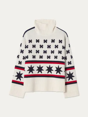 WE NORWEGIANS EMU x WN Sweater Off White 