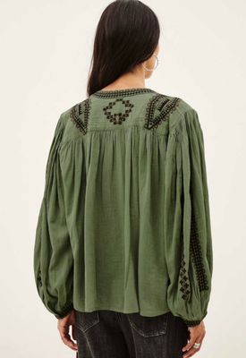 BA&SH Chemise Mona Amande Blouse 