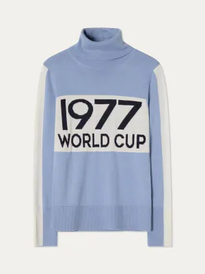 WE NORWEGIANS  Worldcup Sweater Light Blue 